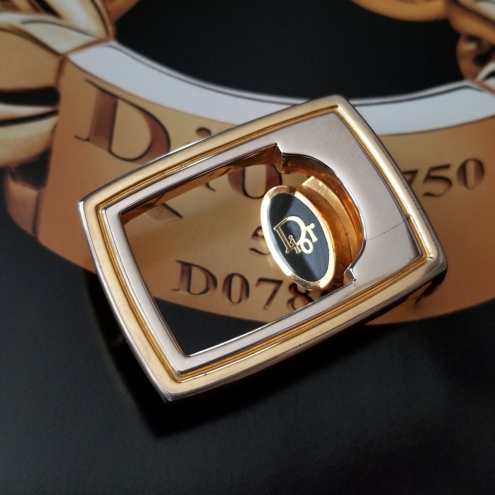 ❗Vintage Dior 80s Gold Belt Buckle❗